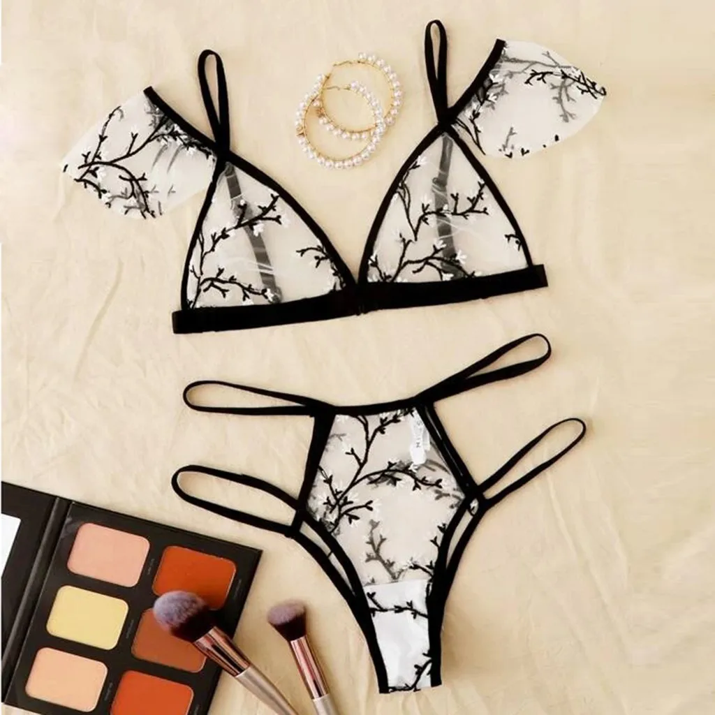 Набор бюстгальтеров для женщин новый сексуальный кружевной комплект нижнего