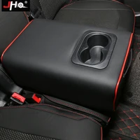jho second row rear central armrest box w cup holder arm rest for ford explorer 2011 2018 2013 2014 15 16 17 18 car accessories