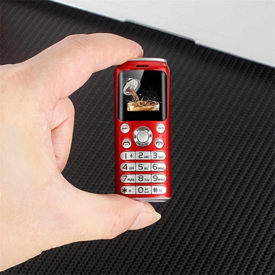Мини мобильный телефон SATREND K8 1 0 &quot в форме колы две Sim карты MP3 Bluetooth устройство