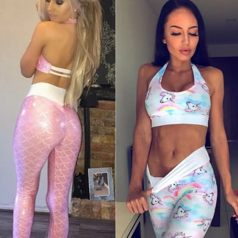 Женский бесшовный спортивный стрейч-комплект одежды для йоги тренировок фитнеса