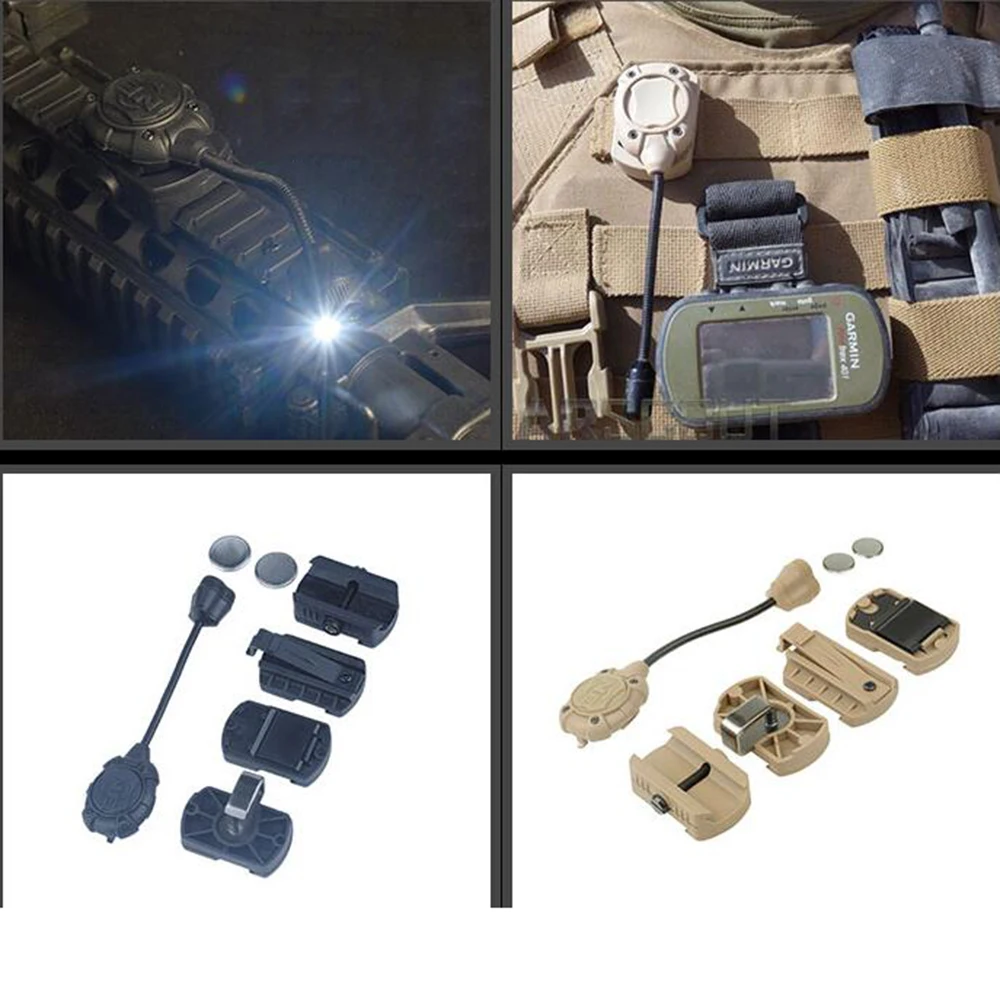 WADSN Airsoft Принстон Tec Mpls1 Тактический шлем светильник съемки охотничьего оружия