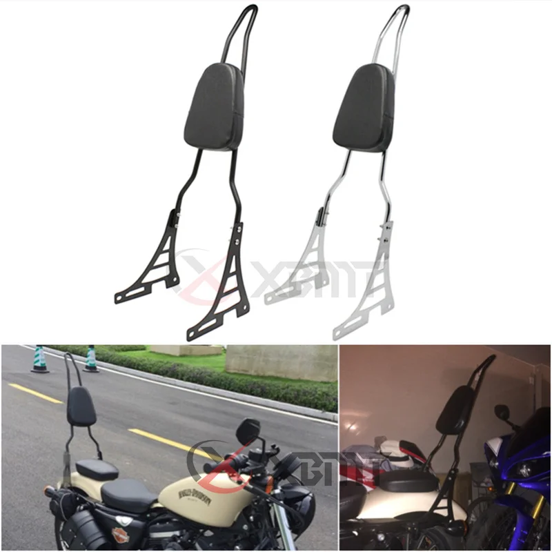 Мотоцикл спинки Sissy бар для Harley Sportster XL883 XL1200 XL883C XL883R XL1200R XL1200C XL1200S XLH883 XLH1200|motorcycle