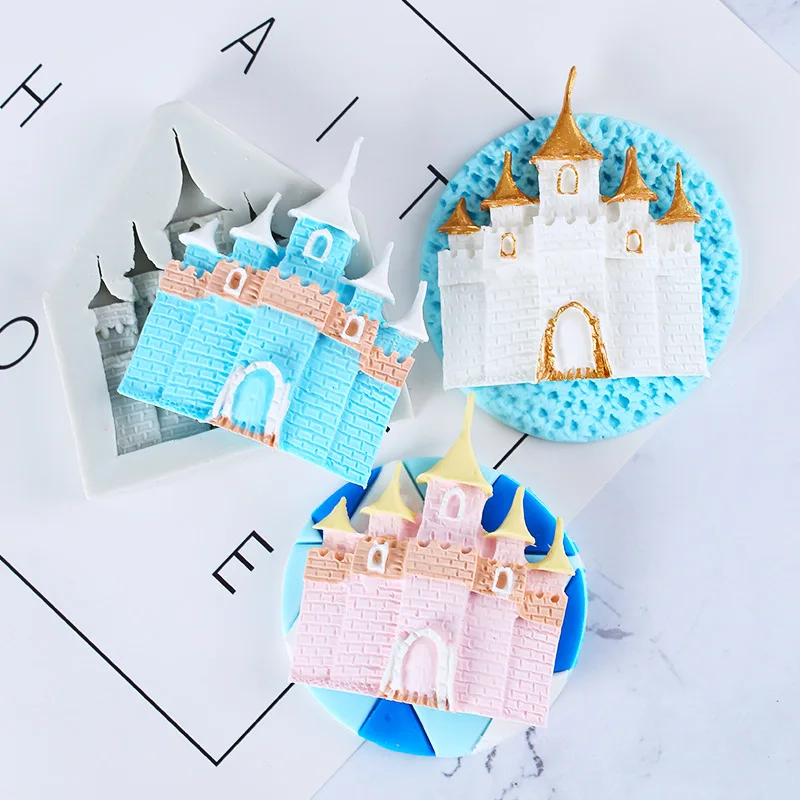 

Силиконовые формы для украшения тортов в замке, инструменты для украшения тортов, силиконовые формы для шоколадных изделий, инструменты дл...