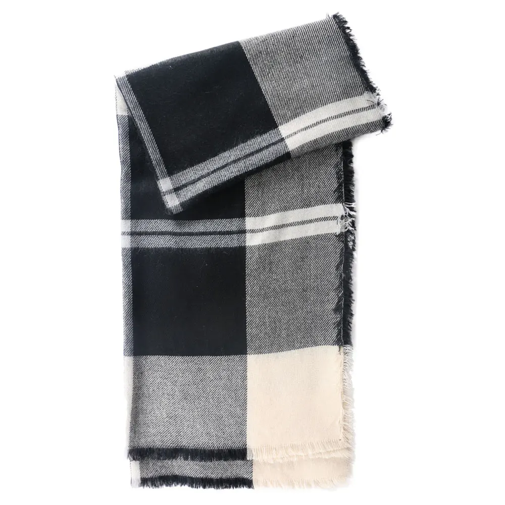 2018 Брендовое кашемировое дизайнерское одеяло шарф в клетку Женская модная