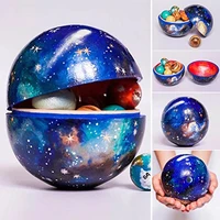 wooden solar system toy universe eight planets puzzle toys kids early education space course family toys christmas gift for kids