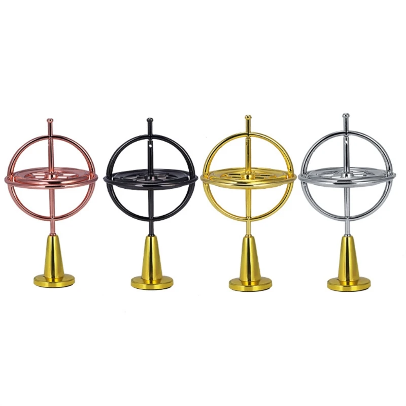 

Fingertip Toy Sensory Orbiting Gyro Pressure Relief Spinner Alloy Science Toy