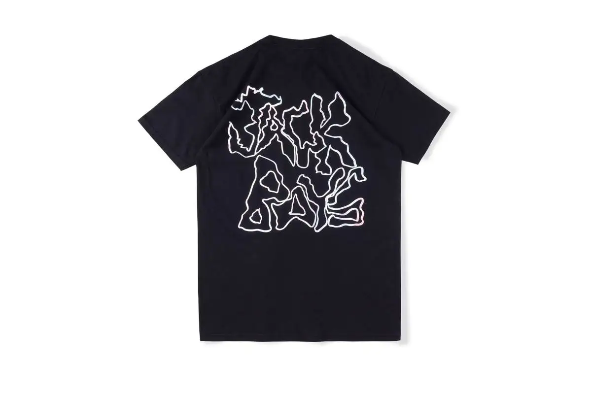 

20ss Astroworld T-shirts JACKBOYS Photo Label co-op album short sleeves Astroworld Tee men women TRAVIS SCOTT Astroworld t shirt