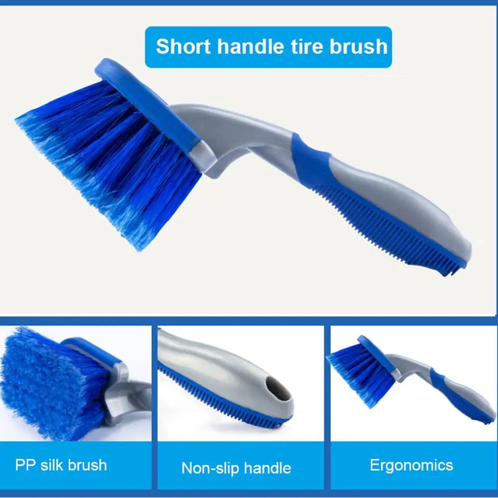 OLOMM Car Tyre Cleaning Brush 3 Pack Tire Wheel Rim Hub Brushes Auto Washer Vehicle Body Surface Scrub Cleaner Tool | Автомобили и