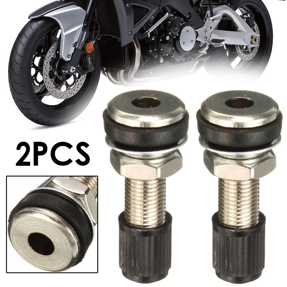 

2PCS 35MM Tubeless Car Motorcycle Bike Tyre Valve With Dust Cap For Moto Wheel Tire Moto Accessories