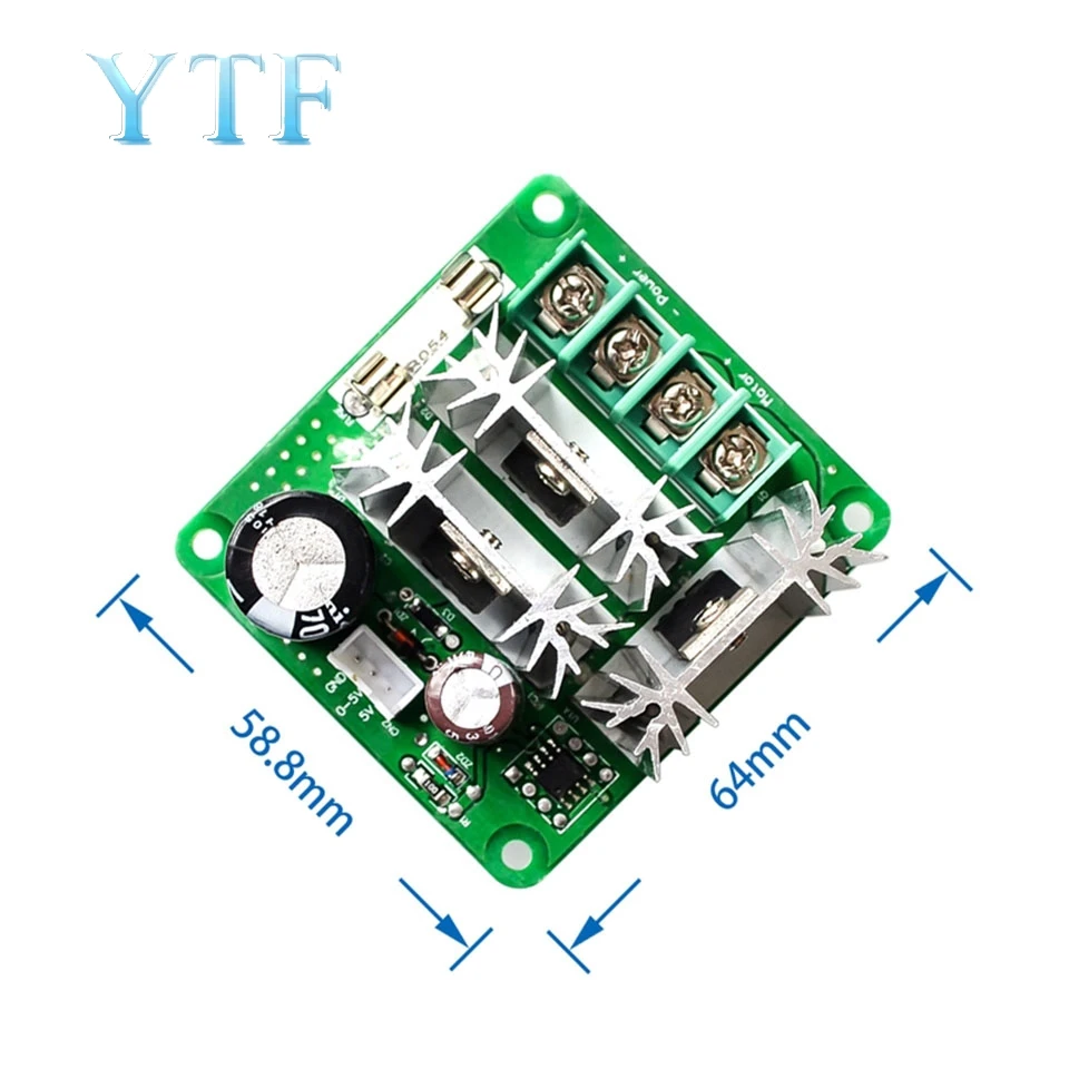 CCMHCN контроллер скорости двигателя постоянного тока ШИМ регулятор регулируемый