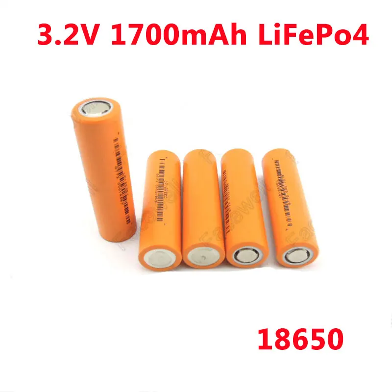 Оригинальный бренд LiFePO4 1700 мАч 3 2 в Аккумулятор lifepo4 18650 10C высокочастотная ячейка