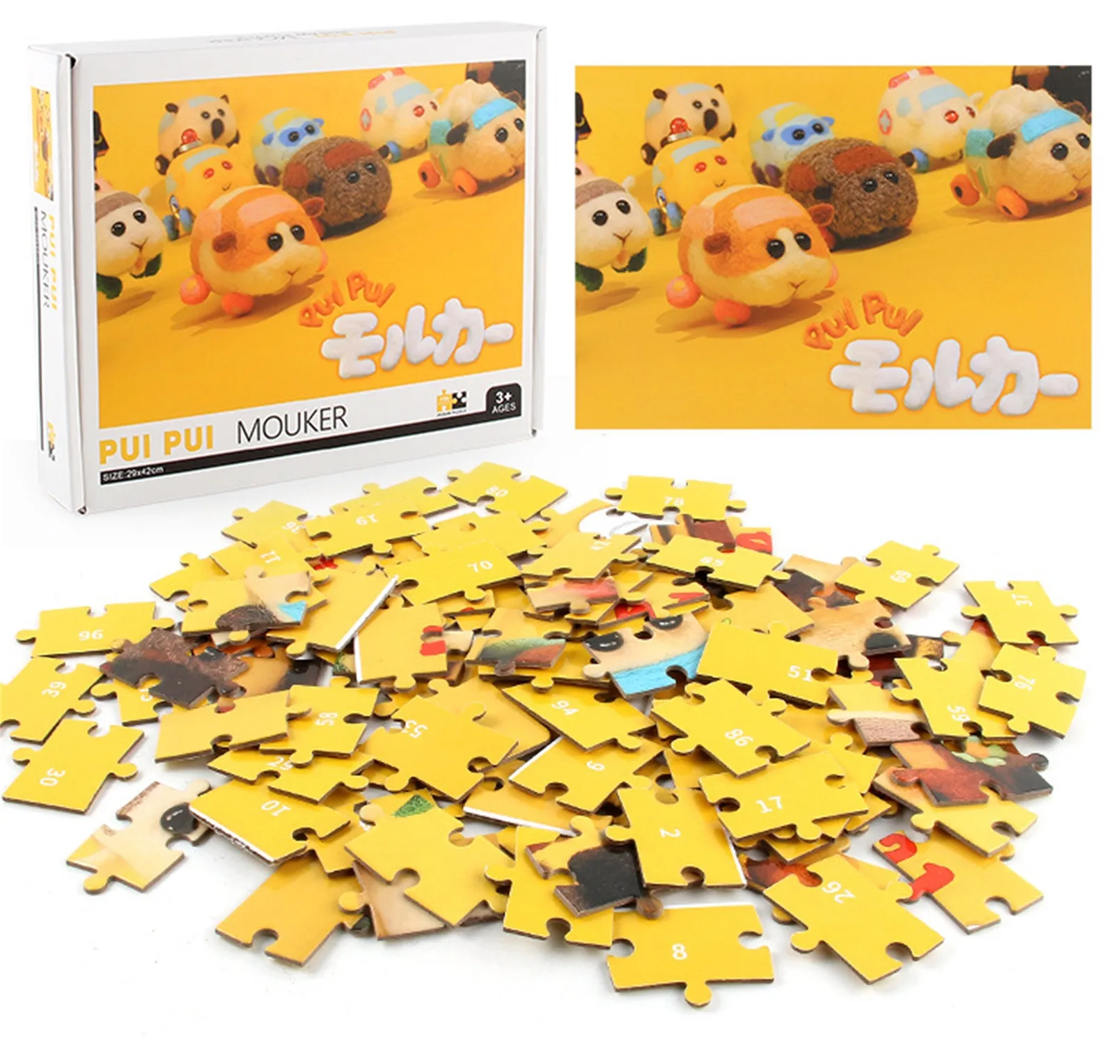 Пазлы для раннего развития бумажные пазлы 100 шт. | Игрушки и хобби