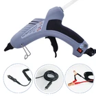 Универсальный автомобильный клеевой пистолет 100 Вт20 Вт для ремонта вмятин с прикуривателемзажимами для аккумулятора, безопасные Клеевые стержни постоянного тока 12 В 24 в 711 мм