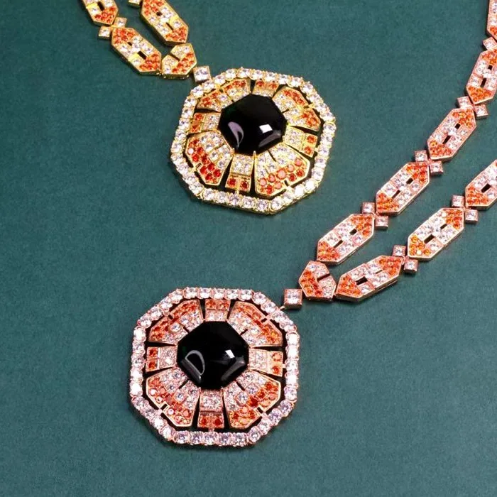 Дизайнерские Модные ювелирные изделия из меди 3A кубического циркония вечерние