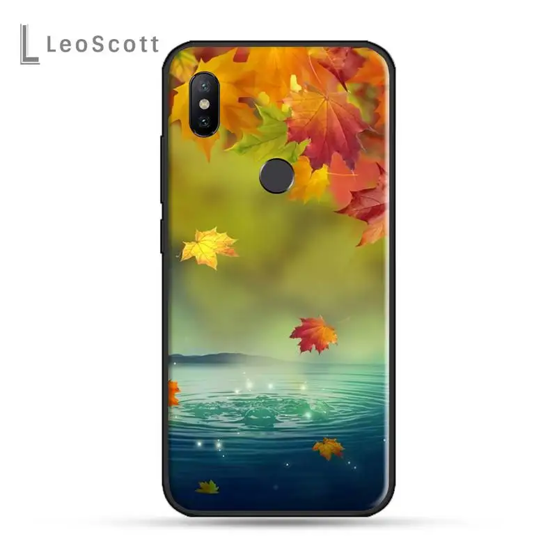 

Maple leaf fall Fallen leaves Red yellow Phone Case For Xiaomi Redmi 7 8 9t a3 9se k20 mi8 max3 lite 9 note 9s 10 pro