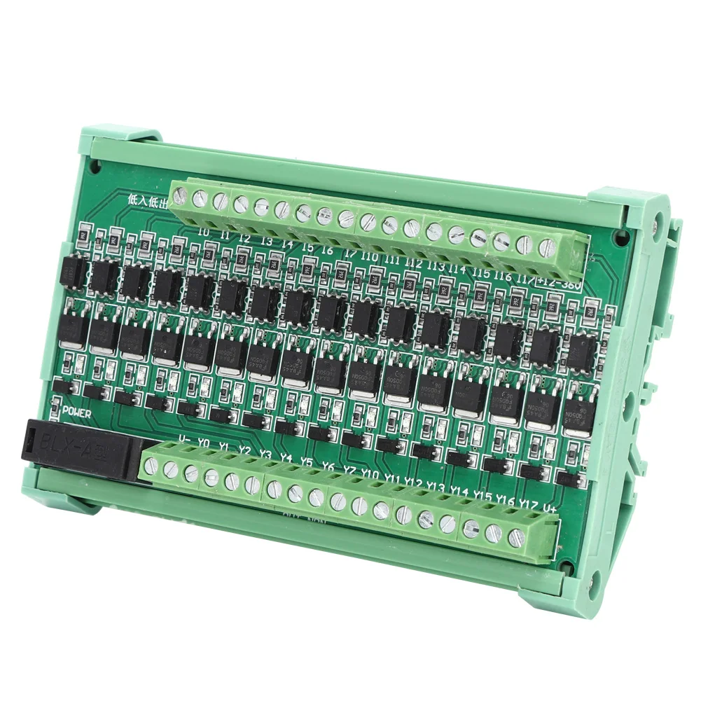 16 канальный Plc Плата усилителя изоляции релейных платов Вход Силовые транзисторы