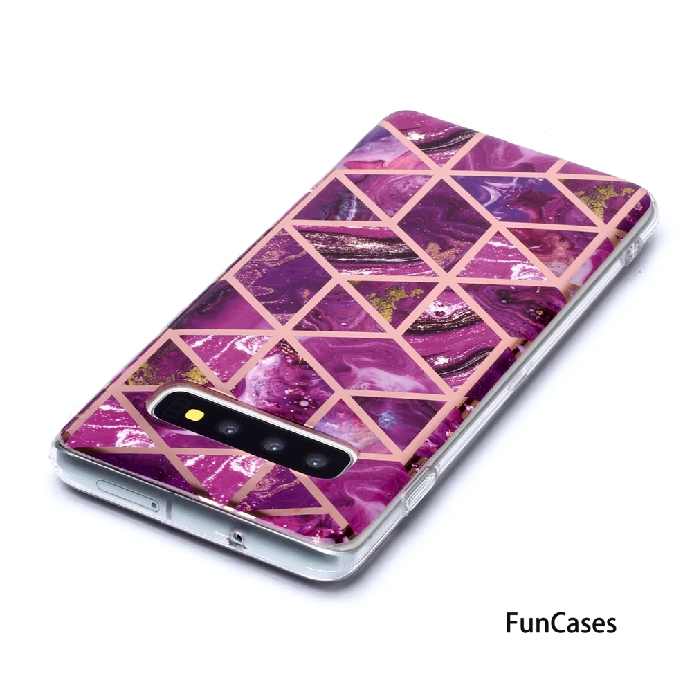 Чехлы для carcaso Samsung S10 Мягкий защитный чехол из ТПУ с леопардовым принтом Estojo Galaxy