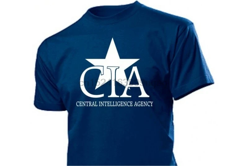 ЦРУ Центральная разведка Agence футболка АНБ FBI США GR 3 5XL агент полиции|Мужские