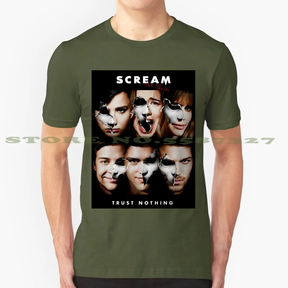 Модная Винтажная футболка с изображением крика: ТВ сериал футболки крика МТВ Д.