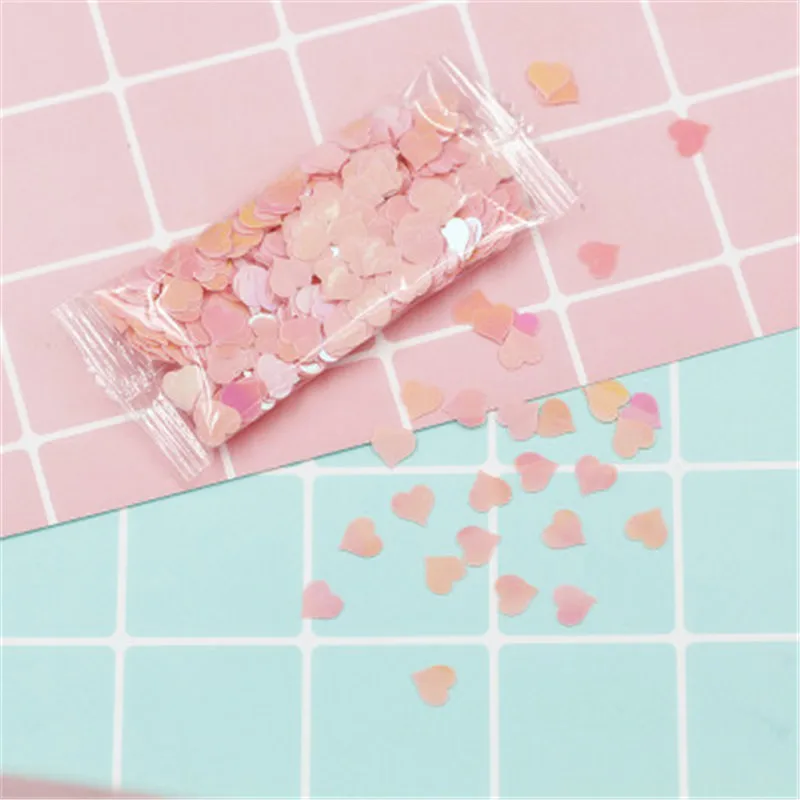 10 Глина для моделирования DIY поставки слизи Шарм Love Shell письмо блестки ручной работы Сказочный сон кристалл клей наполнитель слизи материал - Цвет: 10