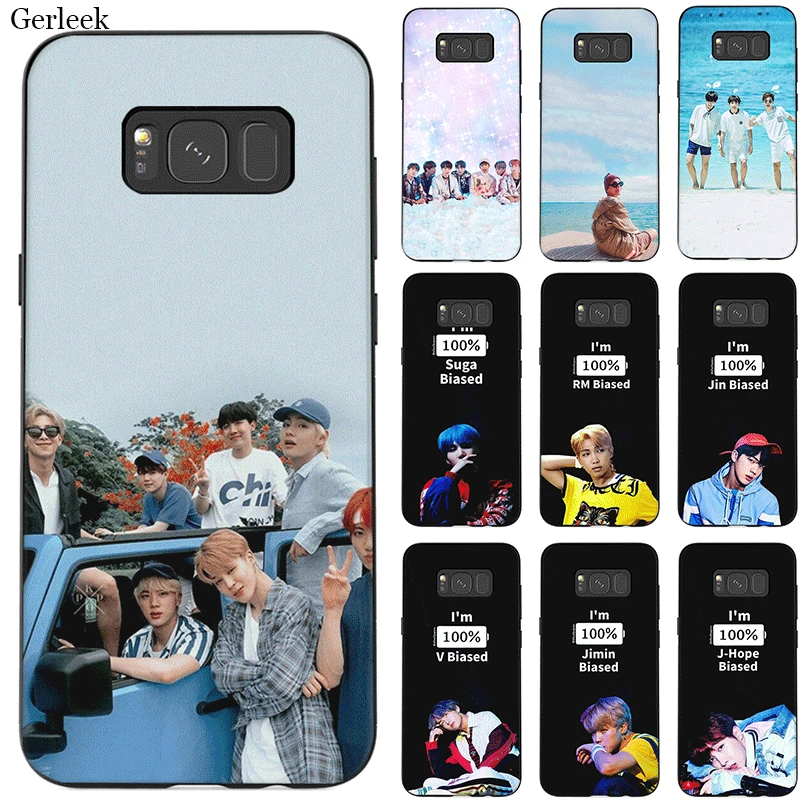 Чехол для телефона samsung M10 M20 M30 M40 S6 S7 Edge S9 S8 S10 S10E Plus Note 8 9 10 Rap RM JIMIN JIN SUGA J HOPE V JUNG KOOK