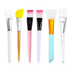 Силиконовый гель, Профессиональные кисти для макияжа для ухода за кожей, 1 шт., кисть для маски для лица, ручка Стразы сделай сам, косметические инструменты для красоты, оптовая продажа
