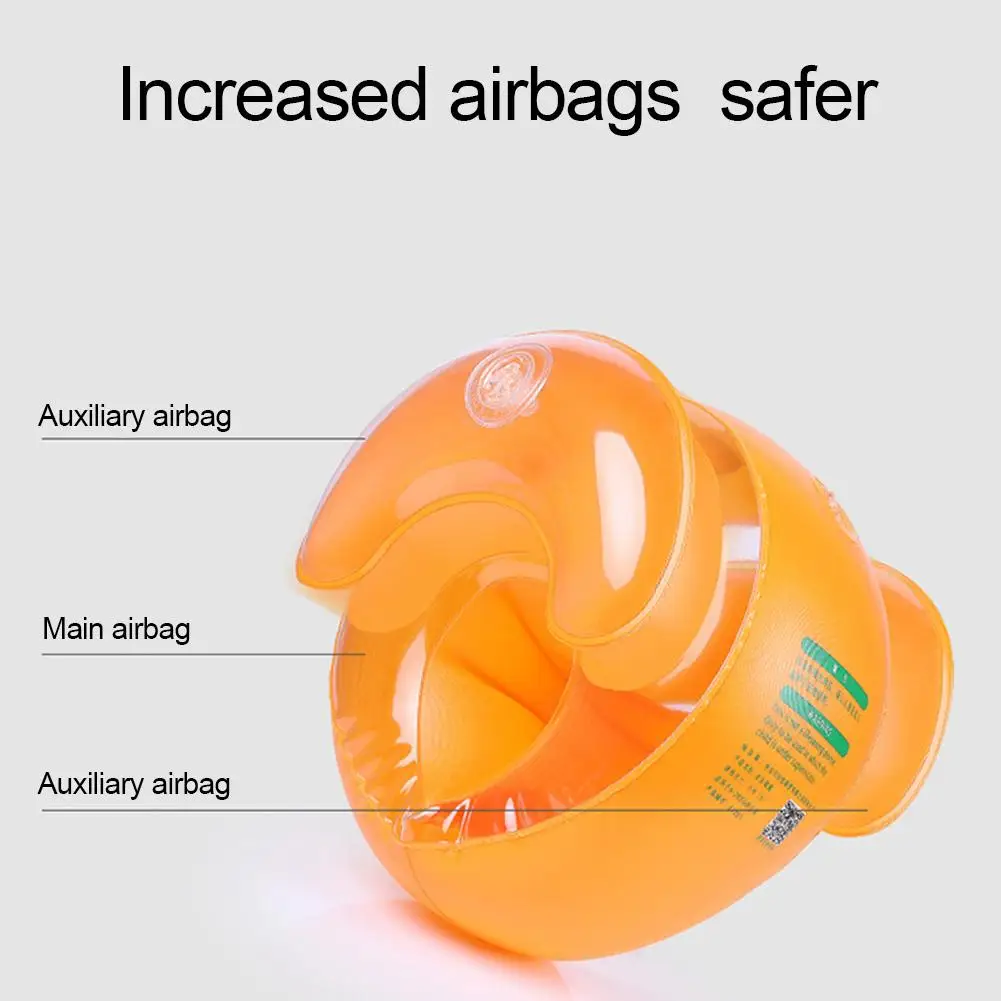 

Kids PVC Swimming-ring Float Bracelets Circle Air Inflatable Arm Swimming Ring Pool Accessories Toy Arm Float Water Sleeves