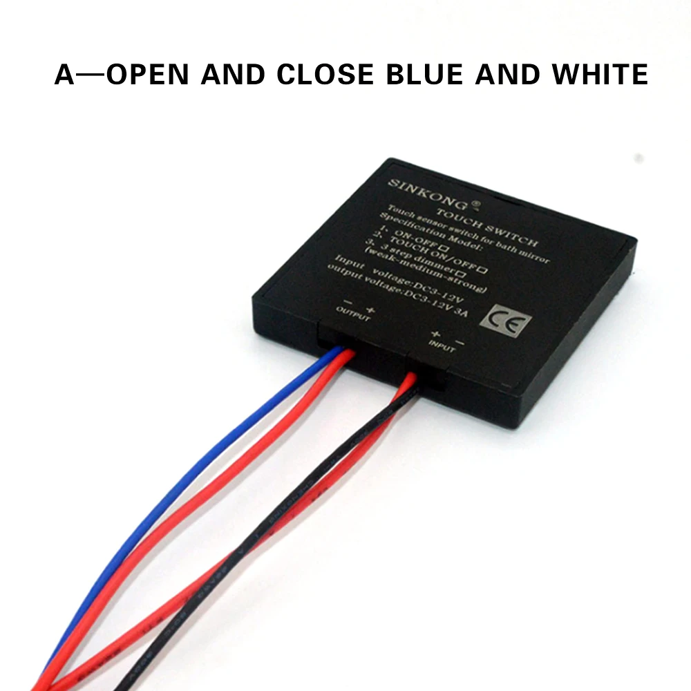 

5-12V Led Light Mirror Headlight Bathroom Mirror Switch Touch-Switch Sensor