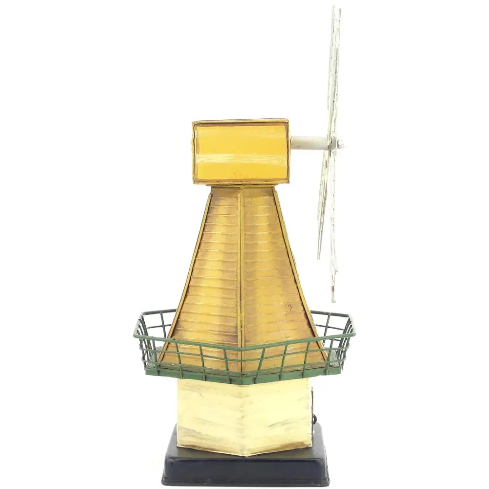 Железная ретро-модель Голландская ветряная мельница креативные ручные