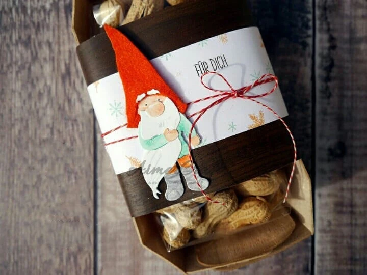 Рождественская металлическая режущая штампа эльфа трафарет для скрапбукинга