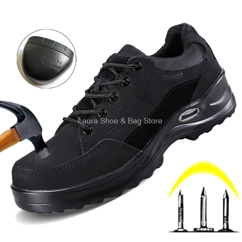 Дышащая защитная обувь для мужчин новые рабочие кроссовки сетчатые защитные