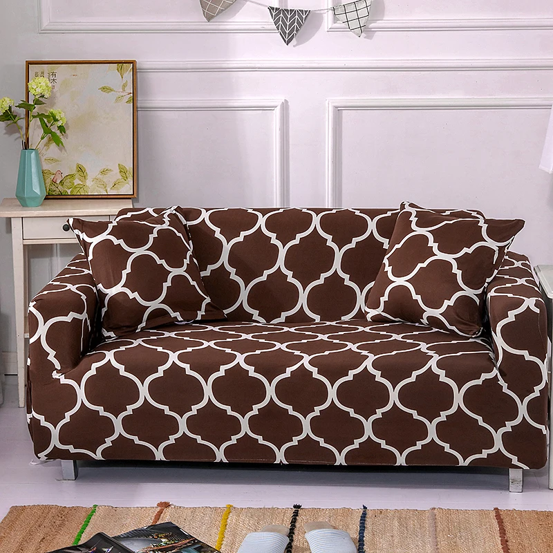 Высокоэластичные эластичные Чехлы для диванов Европейский софа с рисунком чехлы