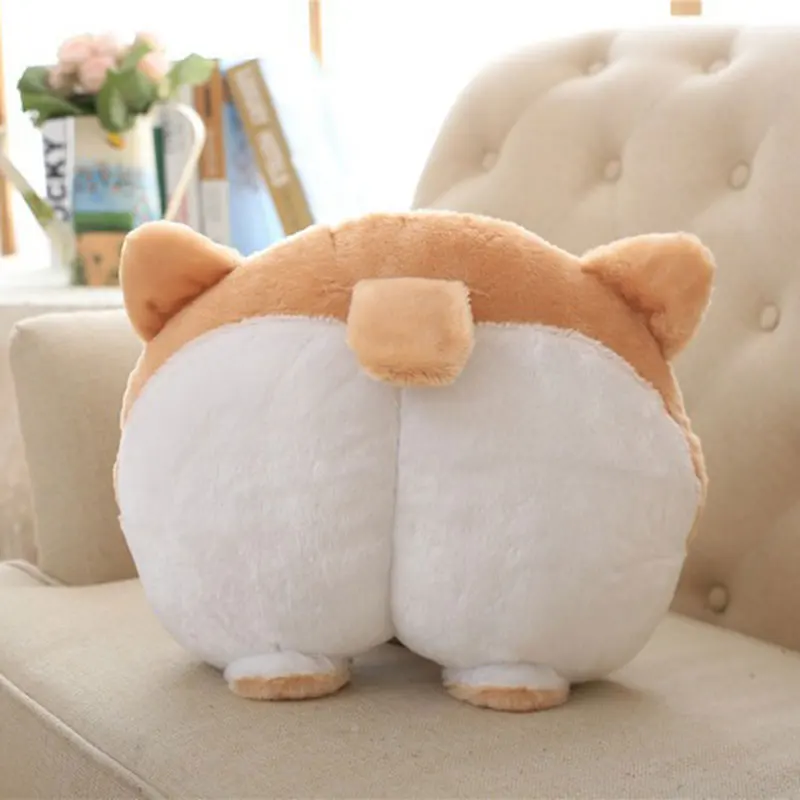 Симпатичный Коричневый корги собака задница плюшевый Автомобильный