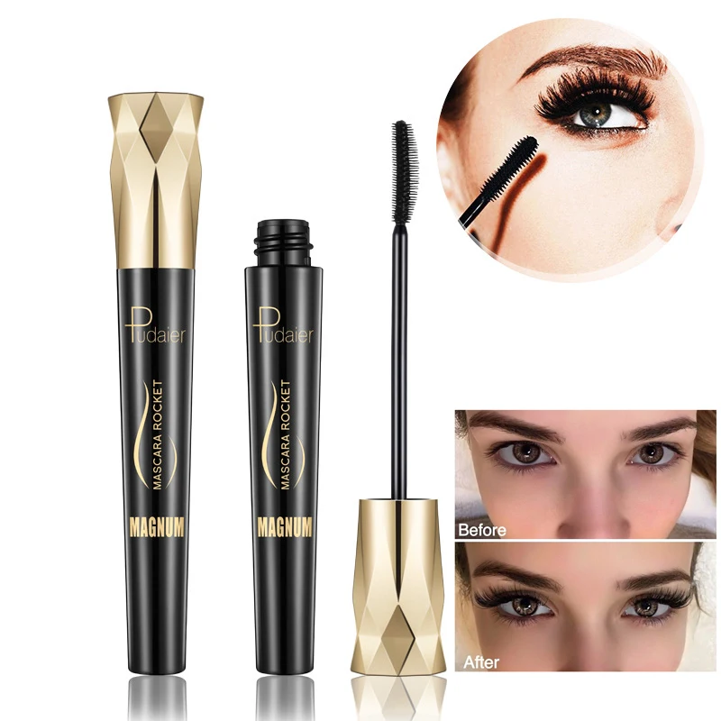 

4D Silk Fiber Lash Mascara Curling Volume Express Eyelashes Waterproof Liquid Rimel 3d Fiber Lash Extension Mascara Cosmetic