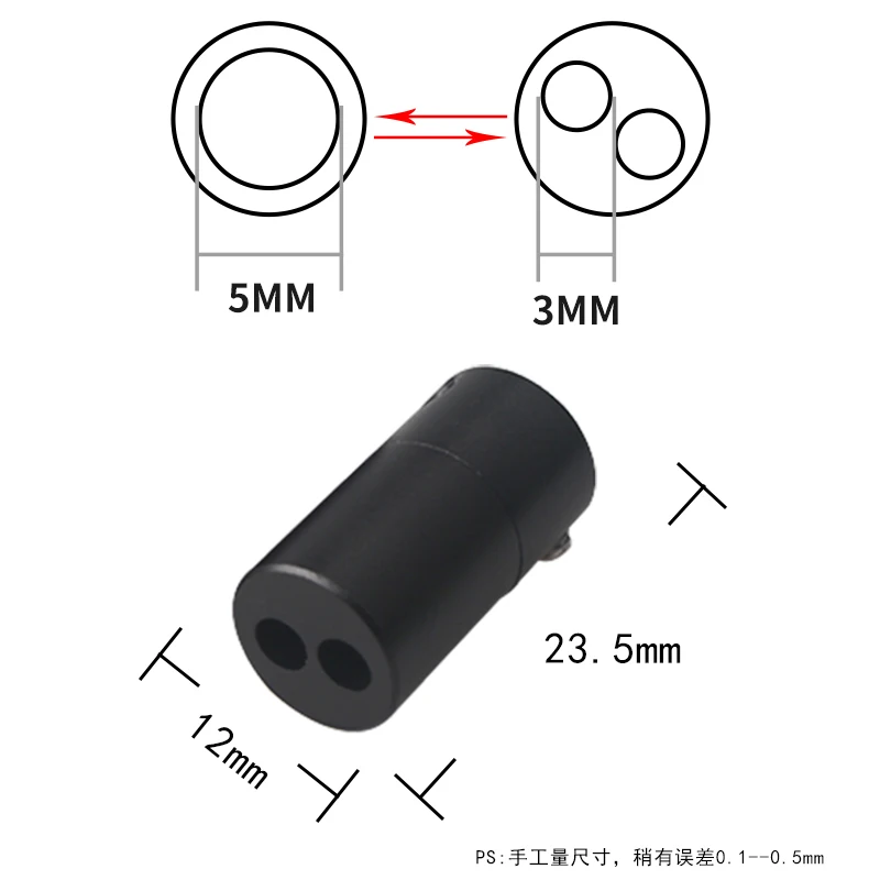 1 шт. HiFi аудио алюминиевый сплав динамик банан RCA Штекер кабель разделитель