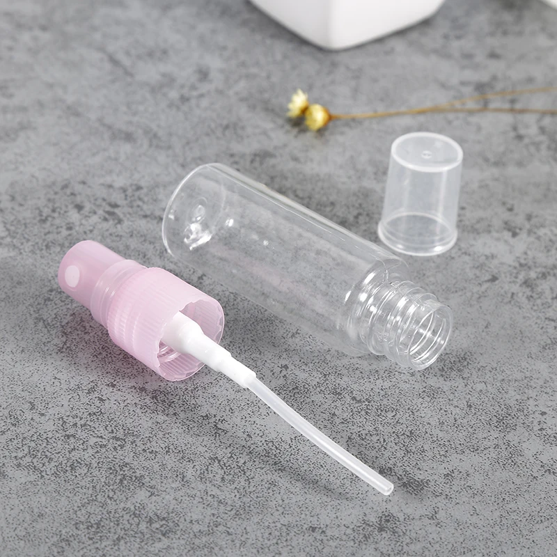 

1Pc Spray Bottle 20ml Empty Vial Refillable Mist Pump Storage Containers Dispenser Essential Atomizer Travel Cosmetic Makeup Jar