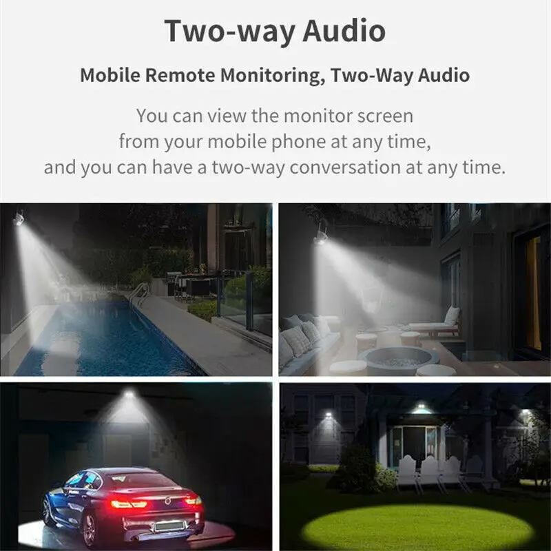 Настенный светильник 1080P HD Wi Fi IP беспроводной водонепроницаемый|Камеры