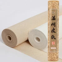 chinese pure mulberry paper handmade calligraphy painting rice paper rolling half ripe fiber xuan paper rijstpapier papel arroz