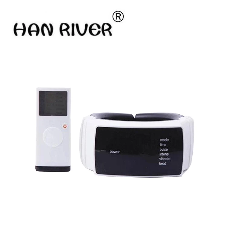 

Wireless remote control magnetic needle therapy for whole body massage neck traction massager heating device neck massager