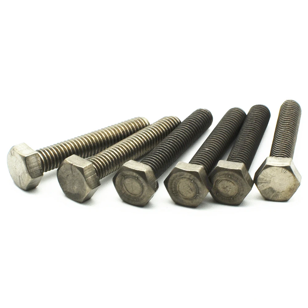 Титановые болты M20 Ti самодельные винты с шестигранной головкой крепеж для