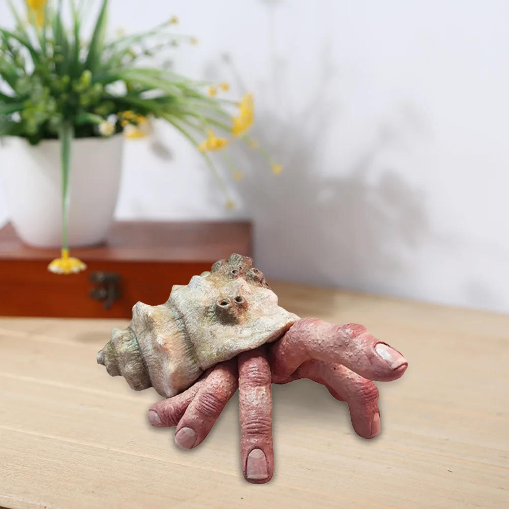 Игрушка-розыгрыш на палец скульптура в виде ракушки для дома спальни настольное