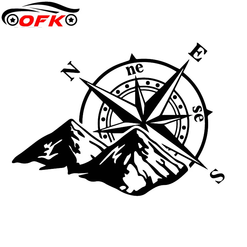 

Classic Car Jungle Adventure Sticker Decoration Motorcycle Fashion Decal Black/Silver 12CM*16.6CM