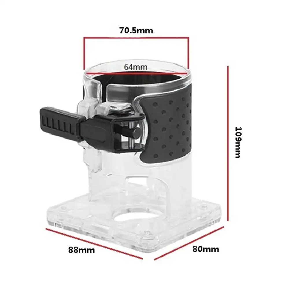 

1pc Woodworking Trimmer Machine Base Electric Trimming Machine 10.8x8.8x8cm