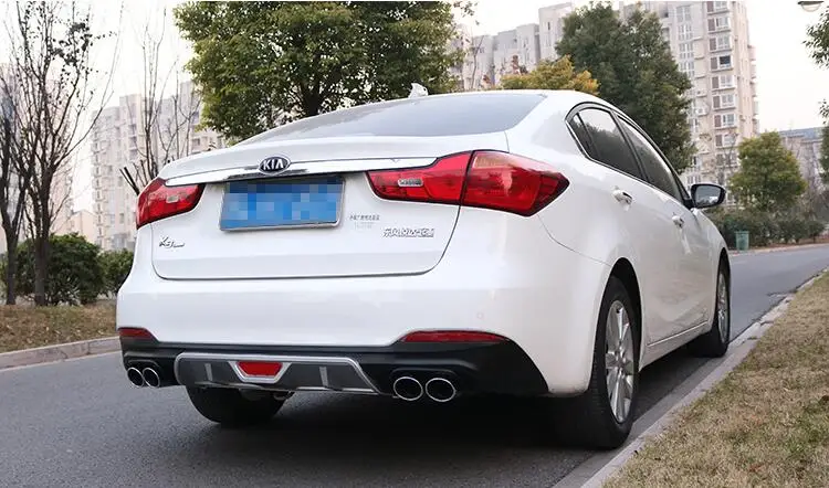 Задний спойлер для Kia Forte задний переднего бампера K3 ABS 2013-2015 | Автомобили и
