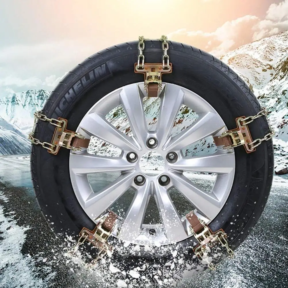 Колеса шины Снег противоскользящие цепи для автомобиля грузовик внедорожник