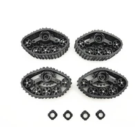 4pcs upgrade track wheels spare parts for 116 wpl b14 b24 c14 c24 truck rc car accessories upgrade spare parts rc car parts