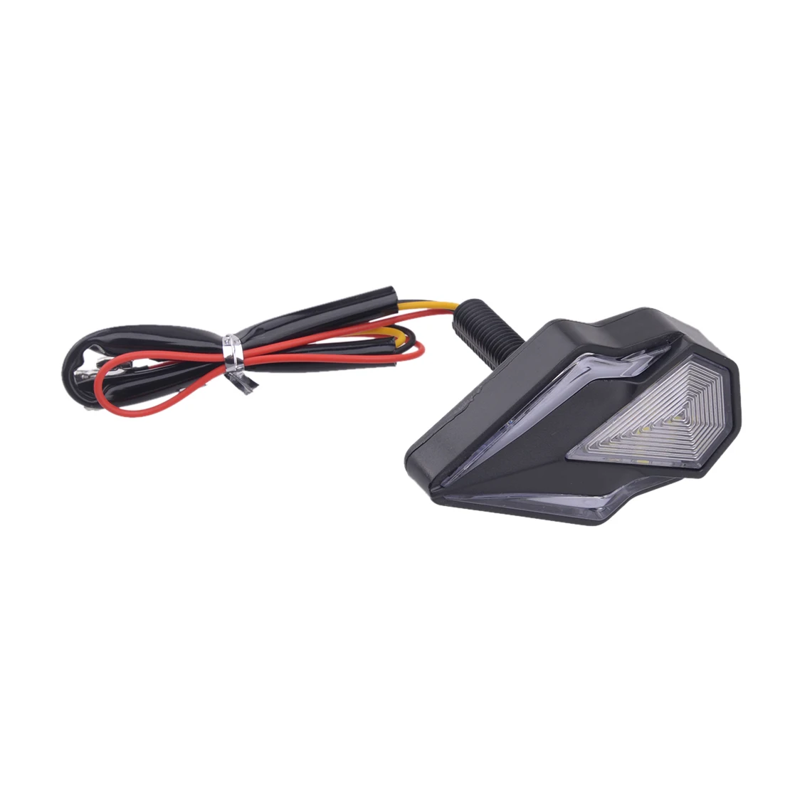 

2pcs 12V DC Dynamic Flowing Sequential Motorcycle Flush Mount LED Turn Signal DRL Blinker Light Lamp Fit for Universal