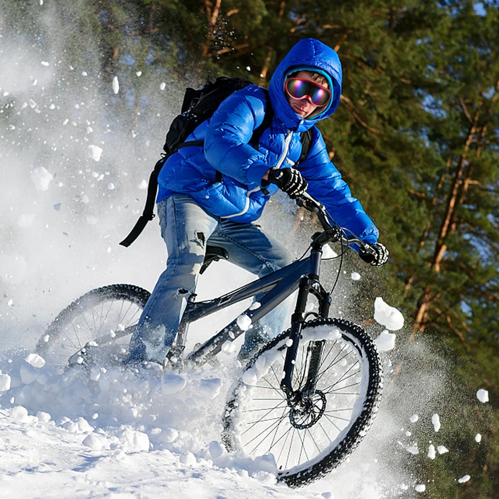 

1 Pair Cycling Goggles Protective Goggles Mountaineering Anti-Glare Ski Goggles