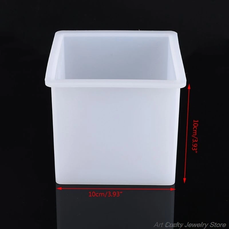 

10cm/4" Super Large Cube Square Silicone Mold Resin Casting Jewelry Making Tools F05 21 Dropshipping