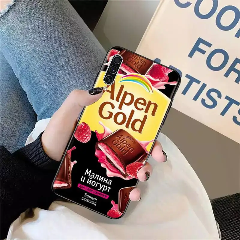 

alenka bar chocolate pattern Phone Case For Samsung galaxy S 9 10 20 A 10 21 30 31 40 50 51 71 s note 20 j 4 2018 plus